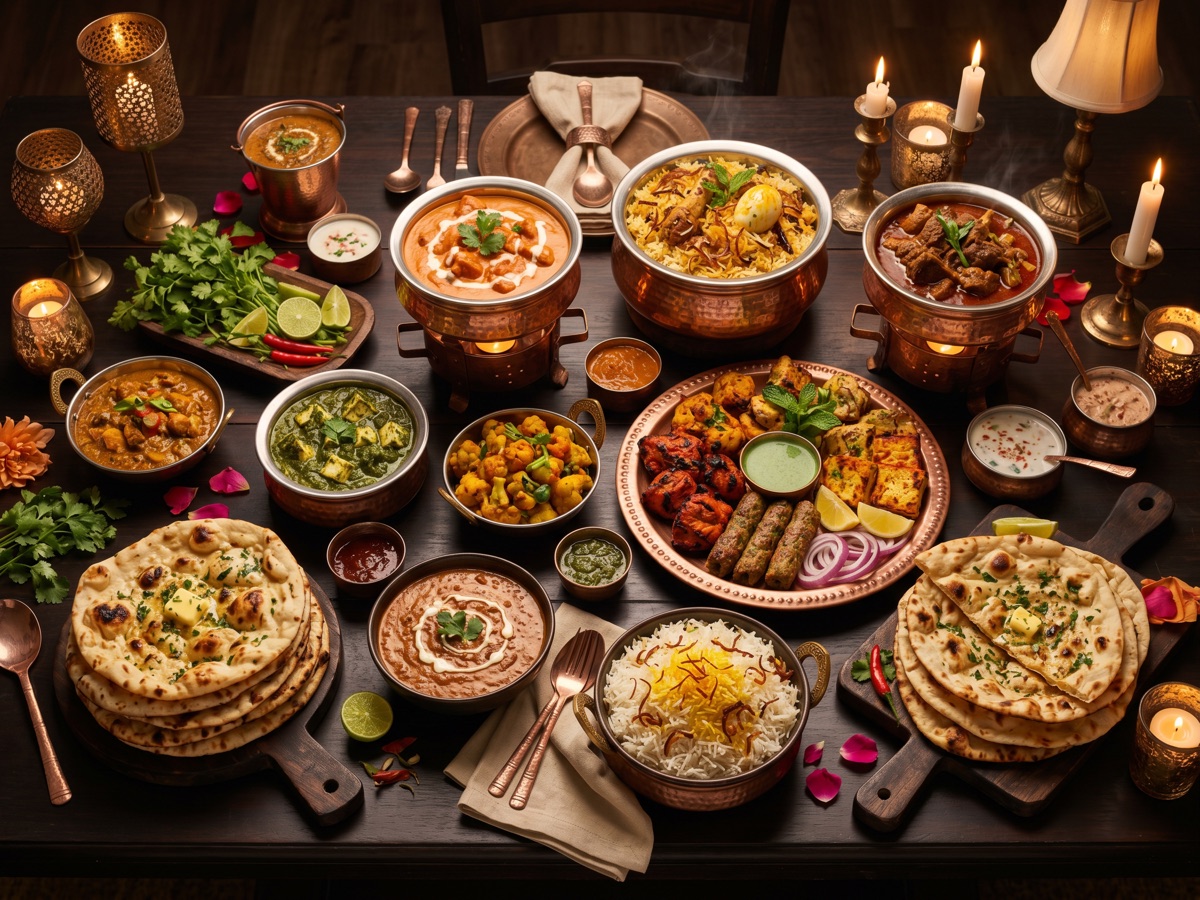 Banquet spread