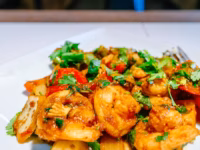 Garlic Shrimp dish at Tandoori Kitchen