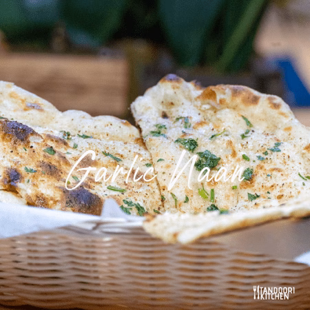 Garlic Naan bread from Tandoori Kitchen